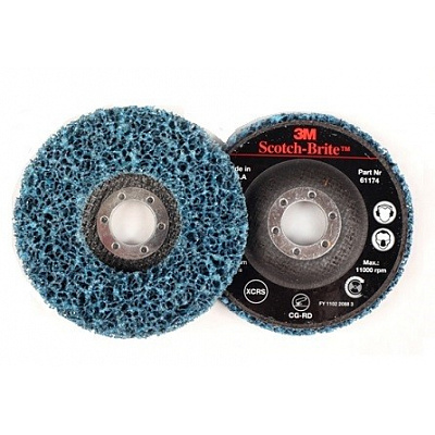 3M Scotch-Brite™ CG-RD Čisticí kotouč Clean & Strip, X CRS, 115 x 22 mm (61174)