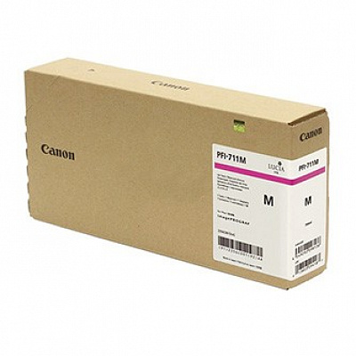 Canon PFI-711 M 6848C001 purpurová (magenta) originální cartridge
