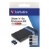 Verbatim 53106 Store 'N' Go Sada krytů pro interní HDD/SSD, 2.5", USB 3.0 (3.2 Gen 1), černá