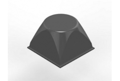 3M Bumpon™ SJ5514 šedý, plato = 4 ks