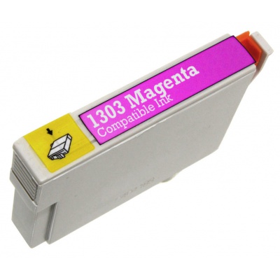Epson T1303 purpurová (magenta) kompatibilní cartridge