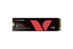 VERBATIM SSD Vi5000 Internal PCIe NVMe M.2 SSD 2TB , W 4300/ R 5000 MB/s