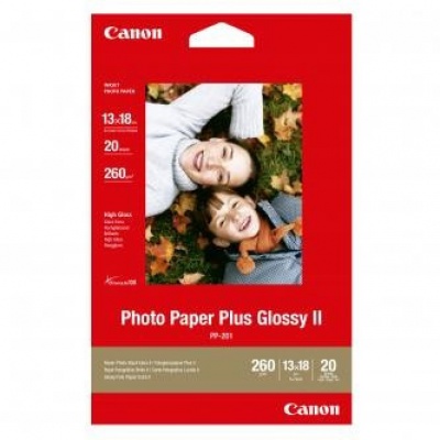 Canon 2311B018 Photo Paper Plus Glossy, foto papír, lesklý, bílý, 13x18cm, 5x7", 275 g/m2, 20 ks, P
