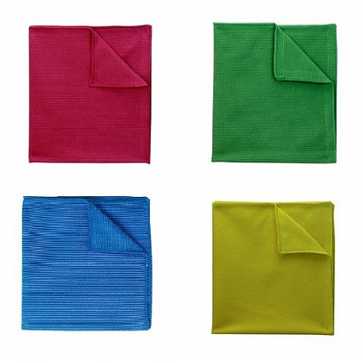 3M Scotch-Brite™ 2010 Vysoce účinný hadřík z mikrovláken 36 cm x 36 cm zelený/green
