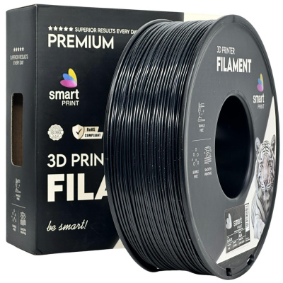 Smart Print FG-S132-E1, 3D filament, ASA, Black, 1kg, 1,75mm