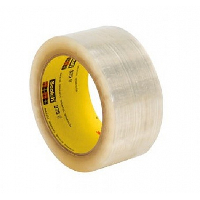 3M 375E Balicí páska, transparentní 50 mm x 66 m