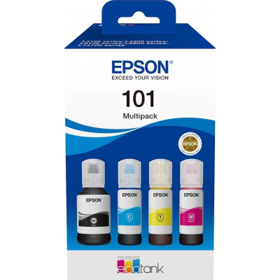 Epson 101 C13T03V64A barevná (CMYK) sada originální inkoustové náplně