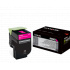 Lexmark 80C0X30 purpurový (magenta) originální toner