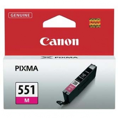 Canon CLI-551M 6510B001 purpurová (magenta) originální cartridge