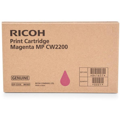 Ricoh 841637 purpurová (magenta) originální cartridge