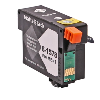Epson T1578 matná černá (matte black) kompatibilní cartridge