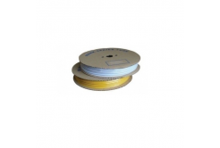Popisovací hvězdicová PVC bužírka H-10Z, vnitřní průměr 3,0mm / průřez 1mm2, žlutá, 120m