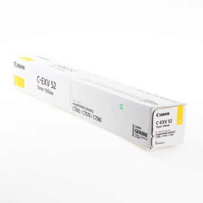 Canon CEXV52 1001C002 žlutý (yellow) originální toner